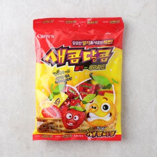 크라운_코코몽새콤달콤딸기레몬_200G