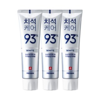 아모레 메디안치석케어화이트치약 3입(치약120G*3)