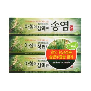 아모레 송염청아단치약 3입(치약160G*3)