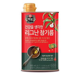 CJ 백설건강을생각한고소한참기름 500ML