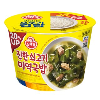 오뚜기 맛있는쇠고기미역국밥 162G