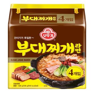 오뚜기 부대찌개라면 130G*4입