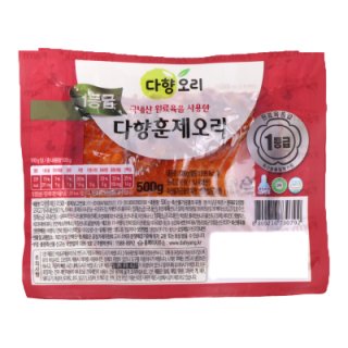 500g 훈제오리슬라이스(1등급오리사용)