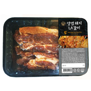 숯불구이용 돼지LA갈비 800g BBQ