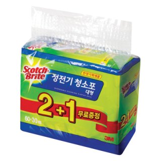 3M 대형정전기청소포30매 2+1