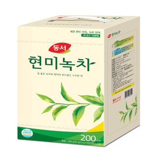 동서식품 현미녹차 200T(300G)