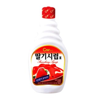 청우 딸기시럽 520G