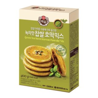 CJ 찹쌀호떡믹스녹차맛 400G