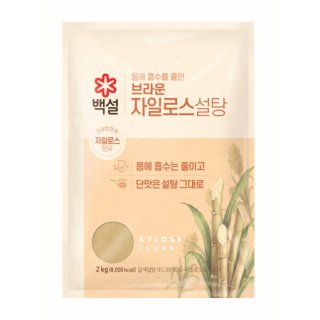 CJ 백설자일로스갈색설탕 2KG