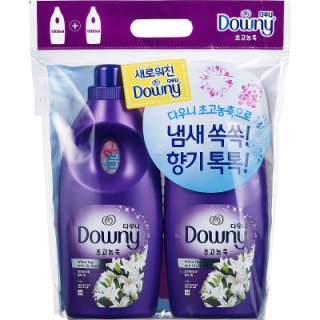 P&G 다우니퍼플화이트티와릴리향기획팩 1L+1L