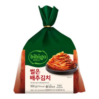 비비고썰은배추김치 900g 씨제이