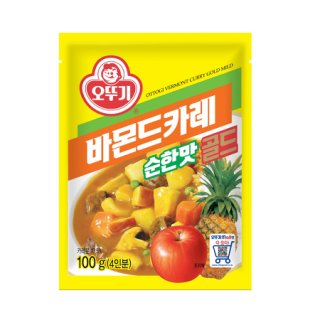 오뚜기_바몬드골드카레순한맛_100G