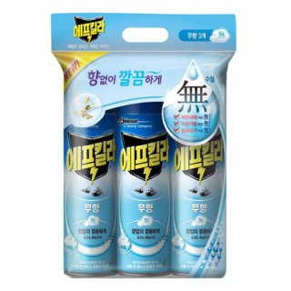 에프킬라 에어로졸무향 500ML*3입